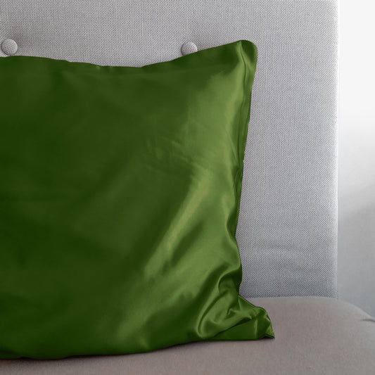 Sleeptime dirbtinio šilko pagalvės užvalkalas Beauty Skin Care žalias