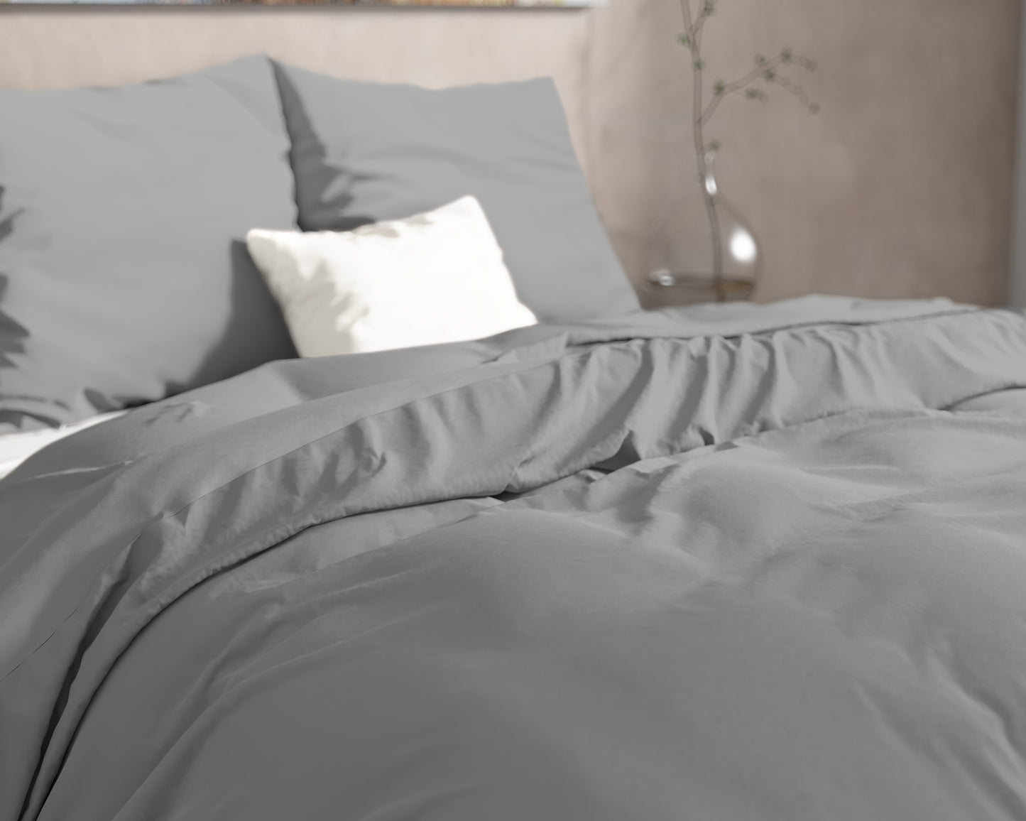 Dreamhouse pilkas flanelės patalynės komplektas