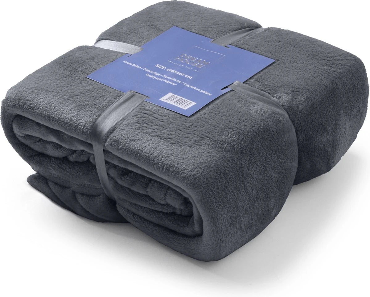 Minkštas fleece pledas jaukiam poilsiui 150x200