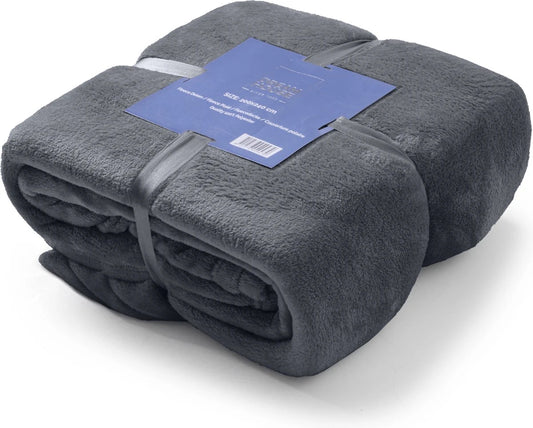 Minkštas fleece pledas jaukiam poilsiui 150x200