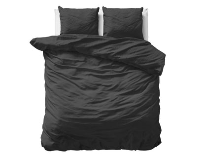 Primaviera Deluxe satino patalynės komplektas Uni Satijn juoda 200×220