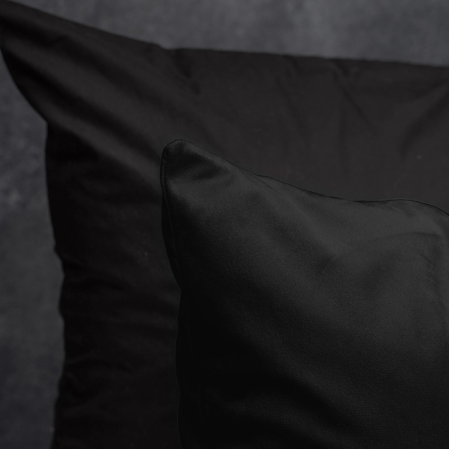 Sleeptime veliūrinė patalynė Velvet Uni juoda 200×220