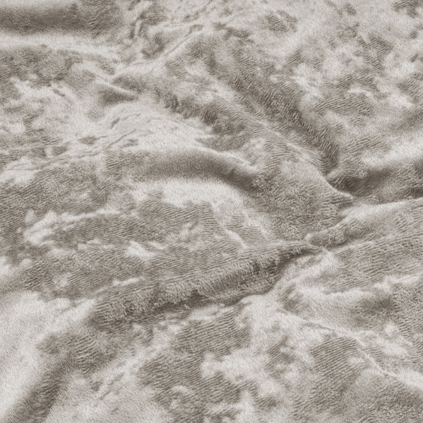 Dreamhouse aksominės patalynės komplektas Crushed Velvet kreiminis 200x220 ir 140x200