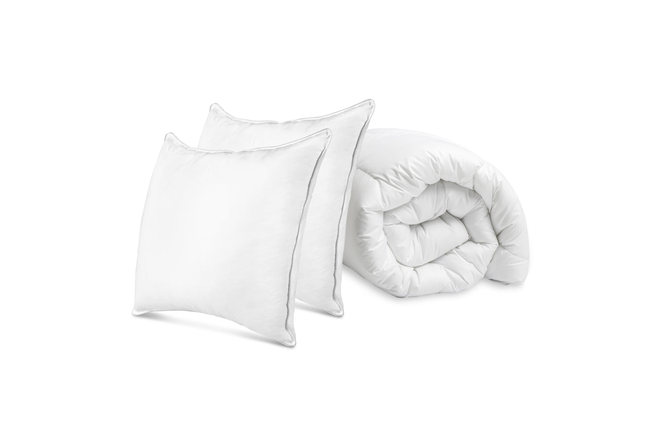Micro Touch visiems sezonams Antklodė + 2 pagalvės komplektas