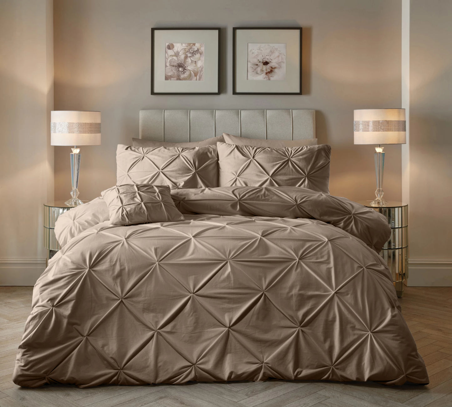 Velvet Pintuck patalynės komplektas