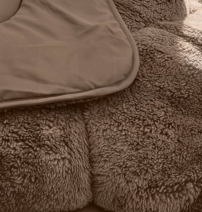 Pliušinė antklodė su užvalkalu 2in1 Lazy Teddy