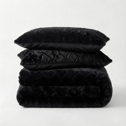 Pliušinė patalynė iš dirbtinio kailio Faux Fur Syon