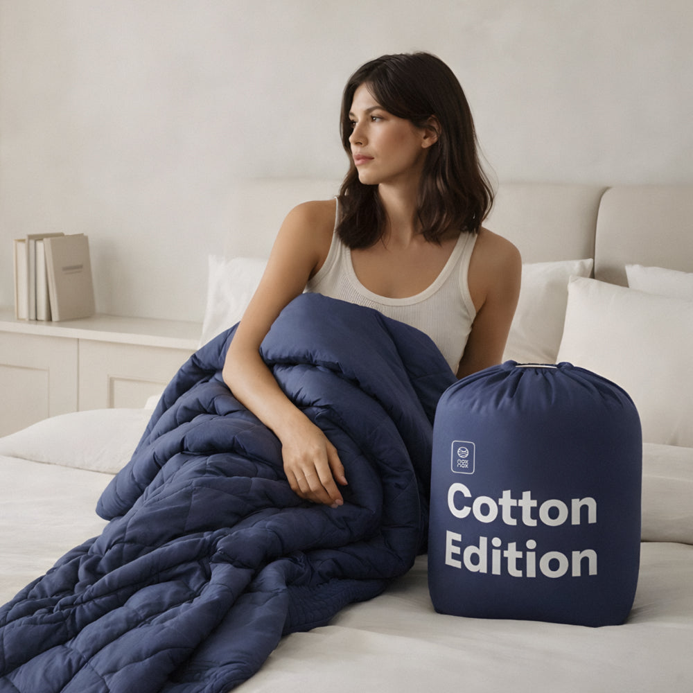 Medvilninė sunki antklodė