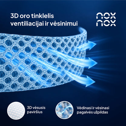 AirCool Flex 3D prisitaikinati vėsioji pagalvė