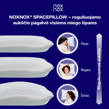 Reguliuojama pagalvė Spacepillow