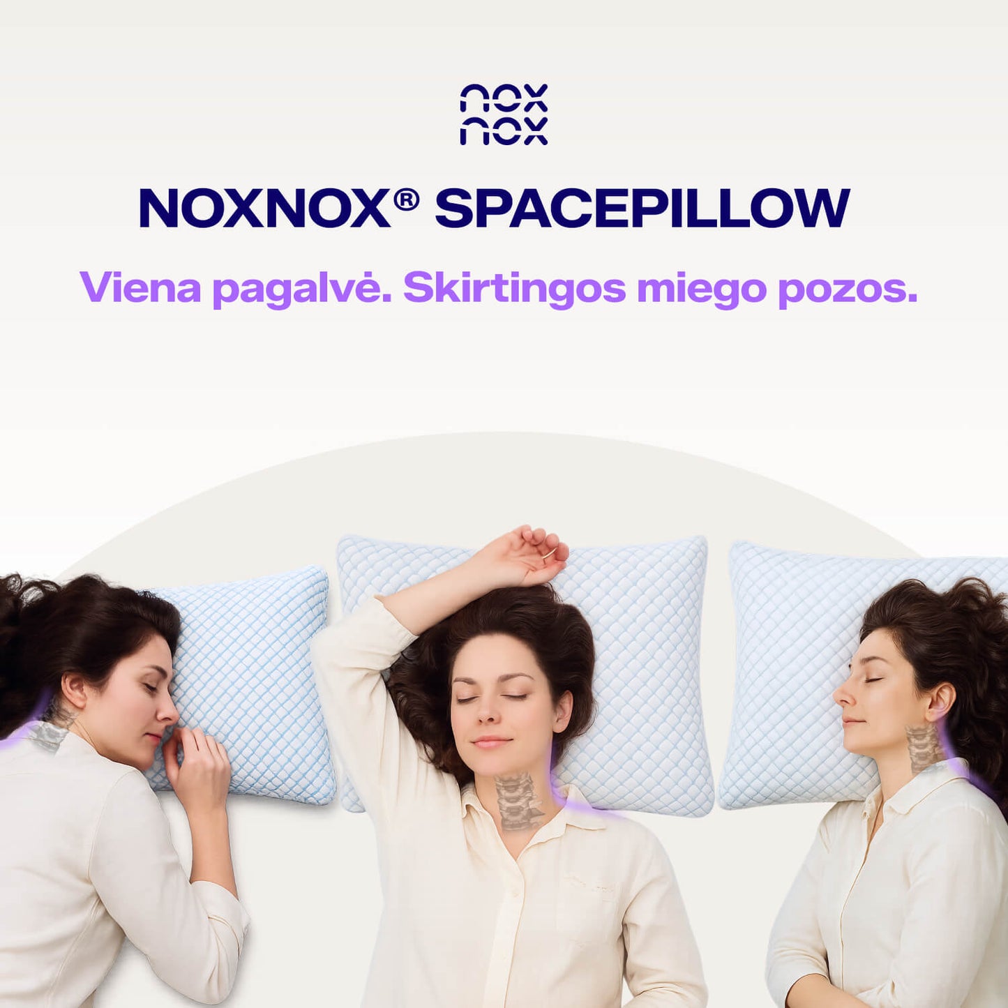 Reguliuojama pagalvė Spacepillow