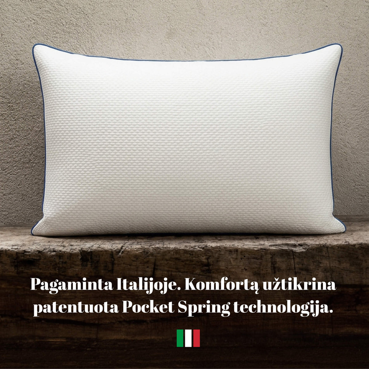 Viscospring Signature spyruoklinė pagalvė 50×70