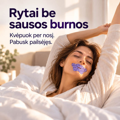 Norden Nights Burnos juostelės miegui, 30 vnt.