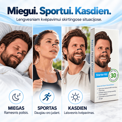 Norden Nights magnetinis nosies plėtiklis – Starter Kit